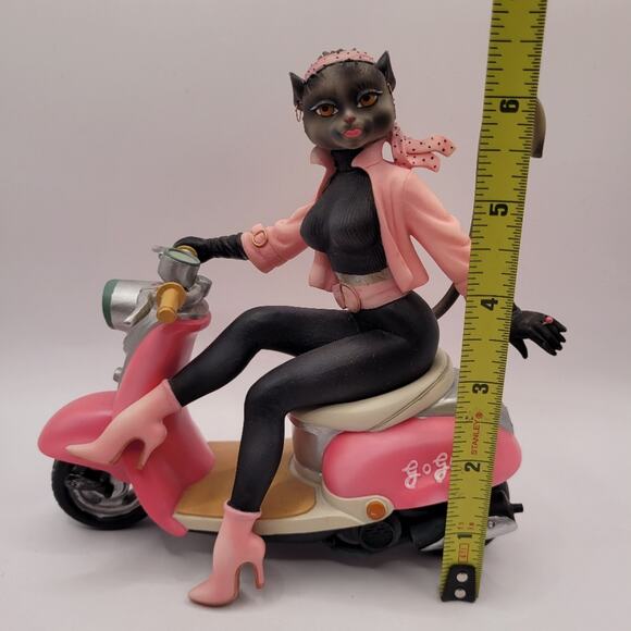 Alley Cats GoGo Secret Agent Margaret Le Van Vintage Resin Cat Figurine - Picture 10 of 10
